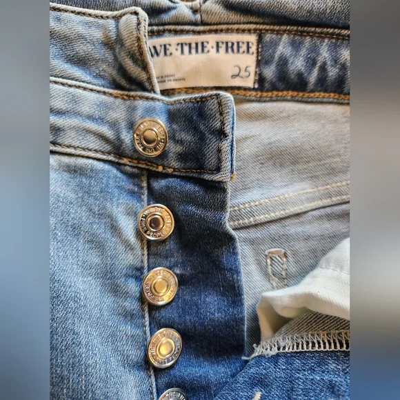 We The Free 'Skyline' High Rise Skinny Jean size25 Hayley Blue - Picture 10 of 12